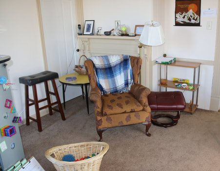 The shared office of Robin Breeden and Deveney Quinney